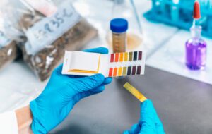 Lab soil analysis