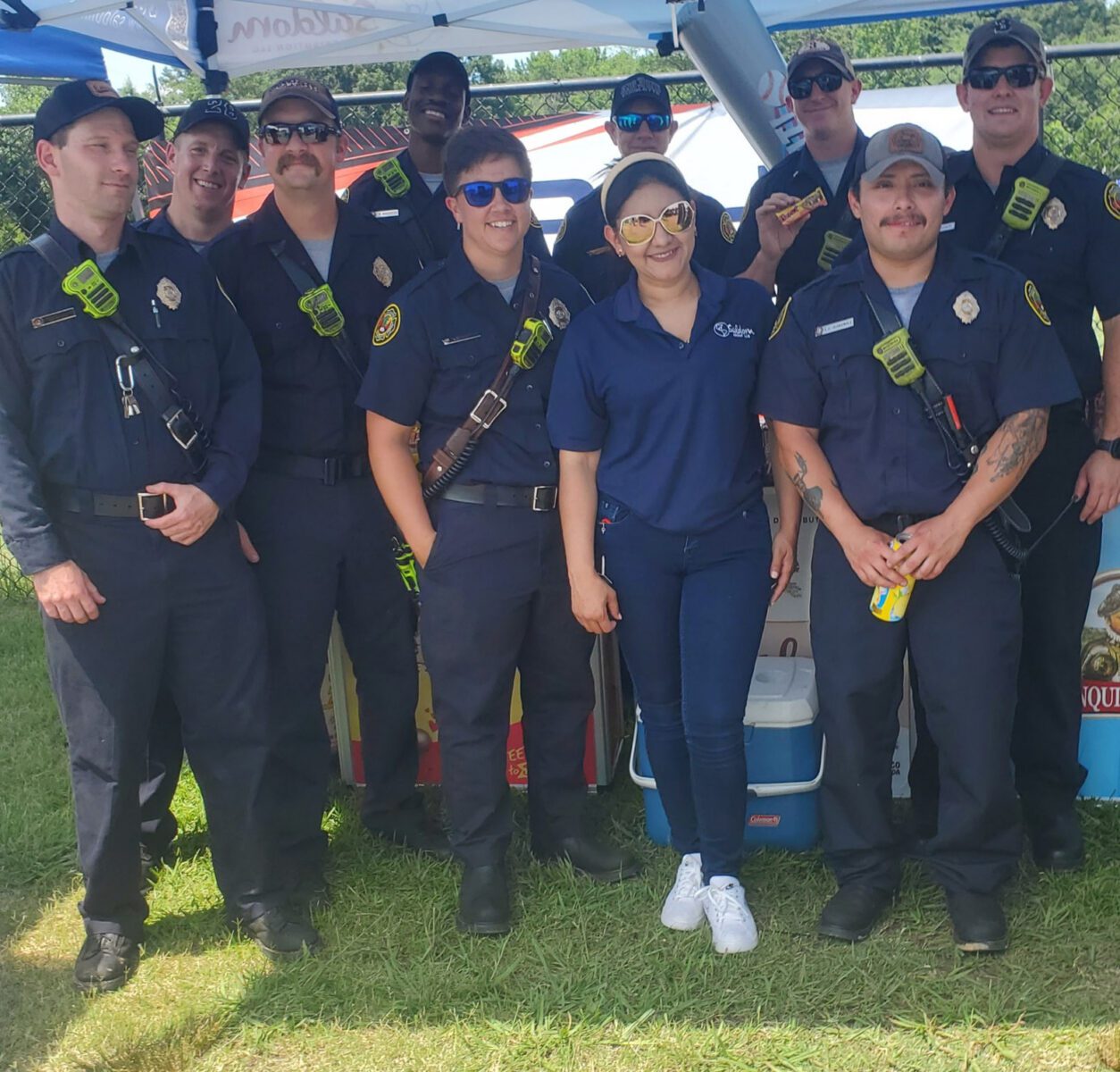 Police Baseball group photo