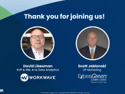 Presentation slide of webinar speakers